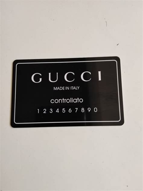 gucci controllato number